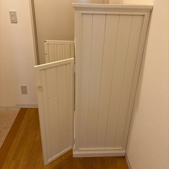 白い木製家具を差し上げますの画像
