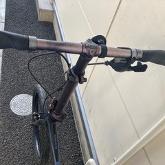折りたたみ自転車(8ギア)の画像