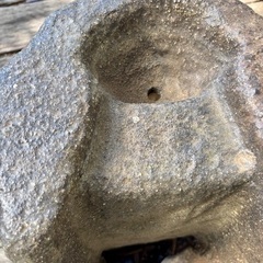 和の噴水、手水鉢の画像