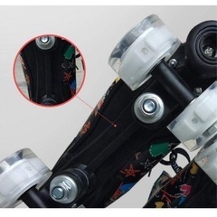 【3回室内使用】LED付き ローラーシューズ ローラースケート24cmの画像