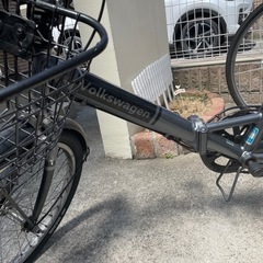 フォルクスワーゲン折りたたみ自転車20インチ6段変速   日中は返信できませんの画像