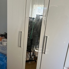 タンス、クローゼット3個セットの画像