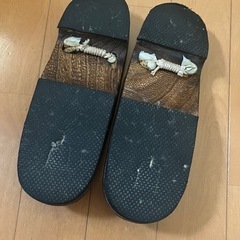 浴衣セット　帯　下駄の画像