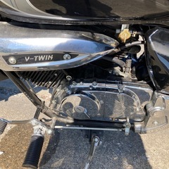 ヒョースン gv125不動車　レストア　部品取りの画像