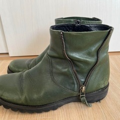本革ブーツ ショートブーツ La fée maraboutée 24.5の画像