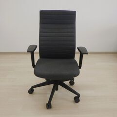 ハイバックオフィスチェア（ブラック）【小金井市民限定】（小金井市再生家具）品番：07-04-28 ※新規優先の画像