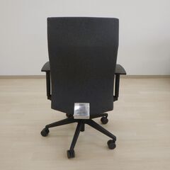 ハイバックオフィスチェア（ブラック）【小金井市民限定】（小金井市再生家具）品番：07-04-28 ※新規優先の画像
