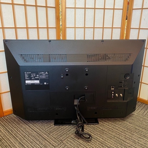【極美品】2024年製 SHARP AQUOS 液晶テレビ 2T-C32DE AQUOS シャープ 2T-C32DE-B 32型液晶テレビ SHARP AQUOS