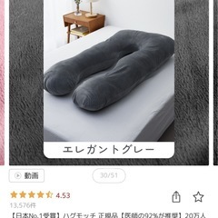 ハグモッチ　抱き枕の画像