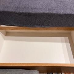 セミダブルベッド、マッドレス付き売ります。の画像