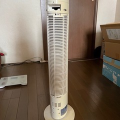 ヤマゼン縦型扇風機【完動品】の画像