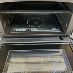 東芝 スチームオーブンレンジ 電子レンジ ER-MD7ブラック 動作品の画像