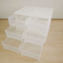 押入れチェスト3段2列（キャスターなし）【小金井市民限定】（小金井市再生家具）品番：07-04-31 ※新規優先の画像