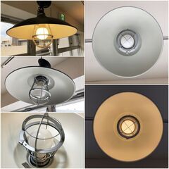 MAXRAY ペンダントライト MP4316-02-44 ブラック鋼塗装仕上 LED電灯器具 マックスレイ照明器具 モダンスタイルLED電球付き　点灯確認済みの画像