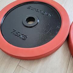 プレート7,5kg×2の画像