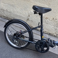 折り畳み式自転車8026の画像