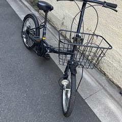 折り畳み式自転車8026の画像