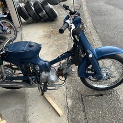 スーパーカブ　カブ　c50 エンジンかかります　要整備の画像