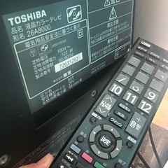 東芝　REGZA 26A8000の画像