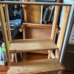 パソコン台ハンドメイドの画像