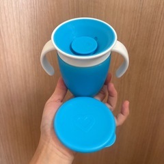 マンチキン munchkin ハンドル付きミラクルカップ マグ DADWAYの画像