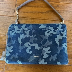 nouer ショルダーバッグ リバーシブルの画像