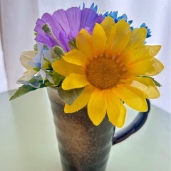 【敬老の日ギフトに】マグカップ＆フラワーの画像