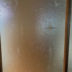 昭和のガラス引戸の画像