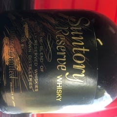 空瓶　
SUNTORY SPECIAL RESERVE WHISKY 70周年記念ボトル 空瓶の画像