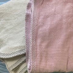 お話し中　夏用シーツ　シングルサイズ３枚の画像