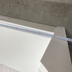 【良品】ニトリ 収納付きベッドフレーム セミダブル 白系 多収納 分解済み 早い者勝ち 引取歓迎 配送OKの画像