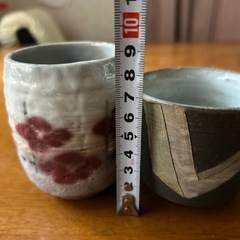 湯呑み2種類の画像