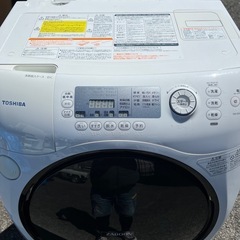 TOSHIBA ドラム洗濯乾燥機　9kgの画像