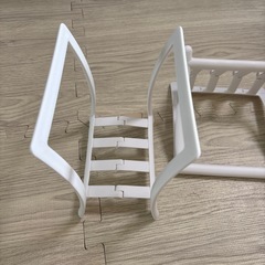 セリア　ブックスタンド　鴨居フック　の画像