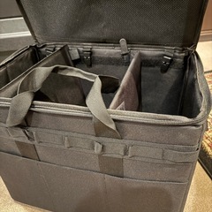 アラジンストーブ、RISUトランクカーゴ×2、ZENキャンプケース、waq インフレーターマット 10cmダブルサイズの画像