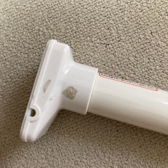 突っ張り棒　収納の画像