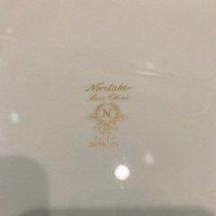 皿　プレート　ノリタケ　アンサンブルホワイトの画像