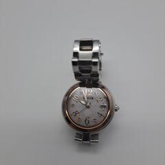 ★CITIZEN【wicca】ウィッカ電波ソーラー　レディース腕時計の画像