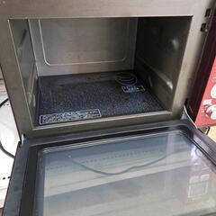 SHARP シャープ 電子レンジ RE-T810-R レッド×ブラック 2016年製　オーブンレンジの画像