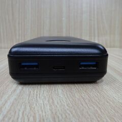 ( M-699 )モバイルバッテリー Power Bank P1 40000mah ブラック 黒 中古 動作確認済みの画像