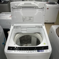 リユースのサカイ東金店 HITACHI 洗濯機 18年製 8kg ※背板凹み、スイッチ汚れあり TJ13498の画像