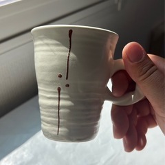 陶磁器製カップ　5つセットの画像