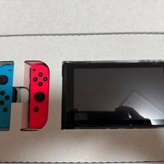 早い者勝ち！　超美品　使用時間小　任天堂　switch バッテリー強化版　フルセット　64GBメモリ付　ソフト2作品付き！の画像