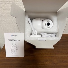 ☆新品☆ ieGeek IE60 屋外 防犯カメラ 監視カメラ 400 万画素 防犯ステッカー シール３枚付きの画像