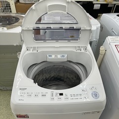 リユースのサカイ東金店 SHARP 洗濯機 21年製 8.0kg TJ13500の画像