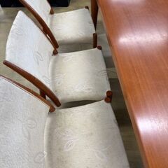 中古MARUNI6人掛けダイニングセット差し上げます！の画像