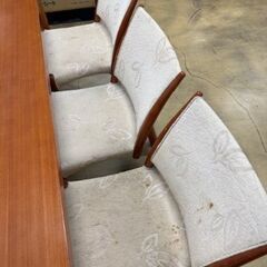 中古MARUNI6人掛けダイニングセット差し上げます！の画像