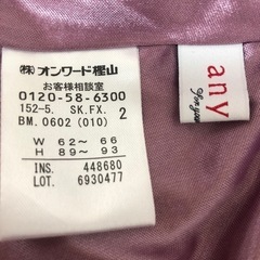 anyfam ロングプリーツスカートの画像