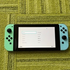 Nintendo Switch あつ森セットの画像