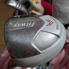 中古女性初心者向けゴルフセットの画像